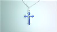Halskette Arcadia Herr Sacro in Silber CR27 CROCE - CR27 CROCE